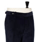 Trousers made from Brisbane Moss 12 Whale cotton corduroy - Rota Sartorial