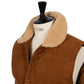 Down Vest "Alain Goose Down Vest" made of Goatskin - Valstar Original