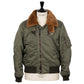 Jacket "B15 Aviator" with Lambskin Collar - Authentic Item