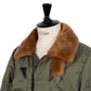 Jacket "B15 Aviator" with Lambskin Collar - Authentic Item
