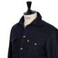 Shirt Jacket "Aspen Western" made of pure wool with down filling—handcrafted