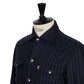 Shirt Jacket "Aspen Western" made of pure wool with down filling—handcrafted