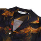 Nipoaloha x MJ: Aloha-Shirt "Cock Fighting" aus reiner Seide - Japanese Item