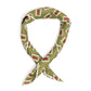 Bandana "Principi" aus reinem Leinen - Handrolliert