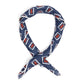 Bandana "Principi" aus reinem Leinen - Handrolliert