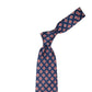Tie "Diamanti" made from pure Silk - hand-rolled