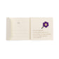 Knopflochblume "Fiore Viola" - Handarbeit