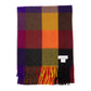 "Ripple Check Stola" scarf made of pure Scottish cashmere