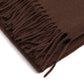 Scarf "Ripple Plain Stola" made of pure Scottish cashmere