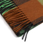 Scarf "Ripple Check Stola made of pure Scottish cashmere