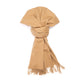Scarf "Ripple Plain Stola" made of pure Scottish cashmere