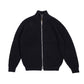 Batoner x MJ: Zip-Up Cardigan "Drivers Knit" made of Pure Wool - Japanese Item