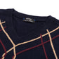 Sweater "Motivo Rombo" made of Pure Cashmere—Handcrafted