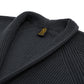 Batoner x MJ: Strickjacke "One Button" aus reiner Wolle - Japanese Item