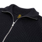 Batoner x MJ: Zip-Up Cardigan "Drivers Knit" made of Pure Wool - Japanese Item