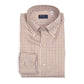 Hand-sewn shirt "Twille Lusso" made of pure cotton - Collo Lucio