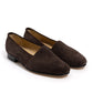 Slipper "Suede Monk" aus Kalbsvelours - Handarbeit