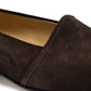 Slipper "Suede Monk" aus Kalbsvelours - Handarbeit
