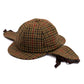 Hut "Deerstalker" aus reiner Wolle - Handmade for Gentlemen