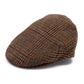 Mütze "Flat Cap Gill" aus reiner Wolle - Handmade for Gentlemen