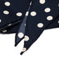 Halstuch "Papillon Neck Chief" aus reiner Seide - Handrolliert
