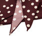 Scarf "Papillon Neck Chief" made of Pure Silk - Hand-Rolled