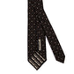 Krawatte "Pointed Deco" aus reiner Seide - Seven Fold