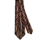 Tie "Interlocked Structures" made of Pure Silk - Seven Fold
