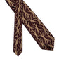 Tie "Interlocked Structures" made of Pure Silk - Seven Fold