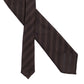 Krawatte "Old Garza Stripe" aus reiner Seide - Seven Fold