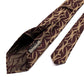 Tie "Interlocked Structures" made of Pure Silk - Seven Fold