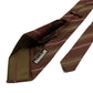 Tie "Old Uniform Stripes" made of Pure Silk - Seven Fold