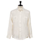 Oversized Westernshirt "Abiquiu" aus Leinen - Japanese Item