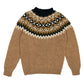 Pullover "Klosters Vintage-Ski" aus reiner Shetland-Wolle - Circulate Knit