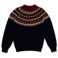 Pullover "Klosters Vintage-Ski" aus reiner Shetland-Wolle - Circulate Knit