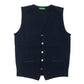 Strickweste "Sartorial Vest" aus feinster Baumwolle - 12 Gauge Egypt Cotton