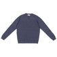 Pullover "Vintage Crew Inset" aus Kaschmir und Leinen