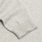 Pullover "Vintage Crew Inset" aus Kaschmir und Leinen