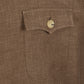 Shirt-Jacke "Punta Tragara" aus Leinen, Wolle & Seide - reine Handarbeit