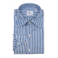 Hand-sewn "Grosso Nobile" shirt with Neapolitan turn-back cuffs - Collo Napoli