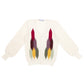 Fanni Lemmermayer x MJ: Cardigan "Rakettn" aus reiner Alpaka-Wolle