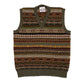 Westover "Fairisle-Vee-Slipover" aus reiner Wolle - Original Shetland