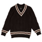Limited Edition: Cricket Sweater "Fox Cricket Club x Division Road" aus britischer Wolle
