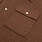 Over-Shirt "Corviglia" aus Kaschmir und Leinen