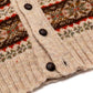 Cardigan "Fair Isle Sport Cardigan" made of pure wool—Original Shetland