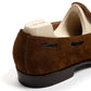 Loafer "X-Croc" aus mittelbraunem Rauhleder - reine Handarbeit