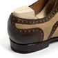 Oxford "Brogue Spectator" aus handgefärbtem Kalbsleder - reine Handarbeit