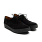 Sanders x MJ: Schwarzer Halbschuh "Steve McQueen" - Low Top