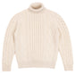 Rollkragen-Pullover "New Cable" aus Lambswool und Kaschmir - Original Scottish Knit
