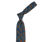 "Grandi Reni Stampati" Tie Made of Pure Wool - Hand-Rolled